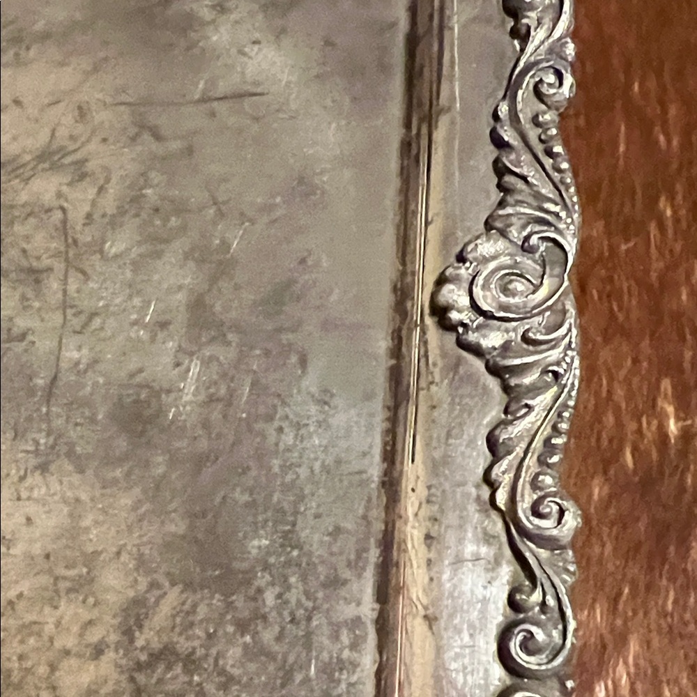 The ACME – Quadruple Plate – The Boston Co small silver plate vanity tray - Picture 5 of 9